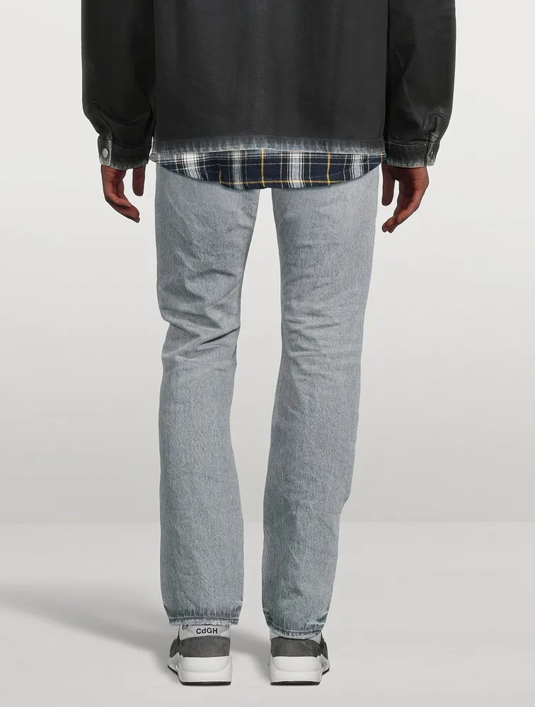 Slim Straight-Leg Jeans