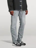 Slim Straight-Leg Jeans
