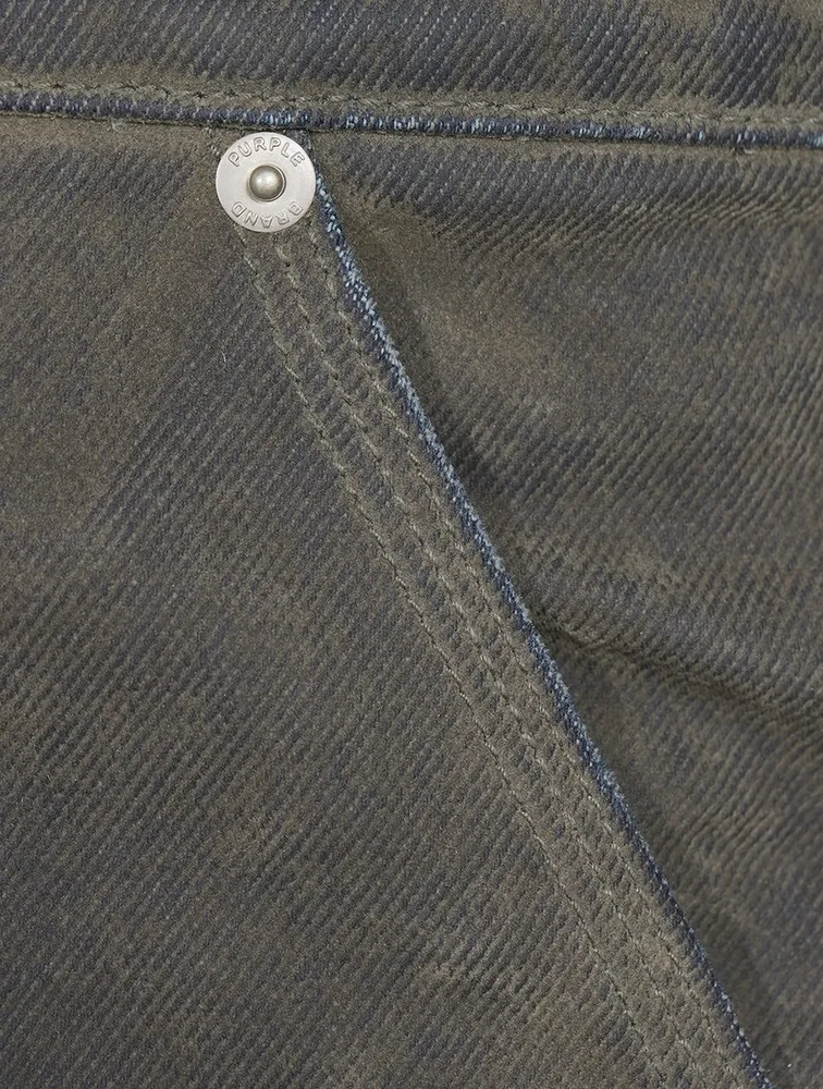 Flocked Carpenter Jeans