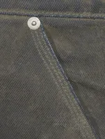Flocked Carpenter Jeans