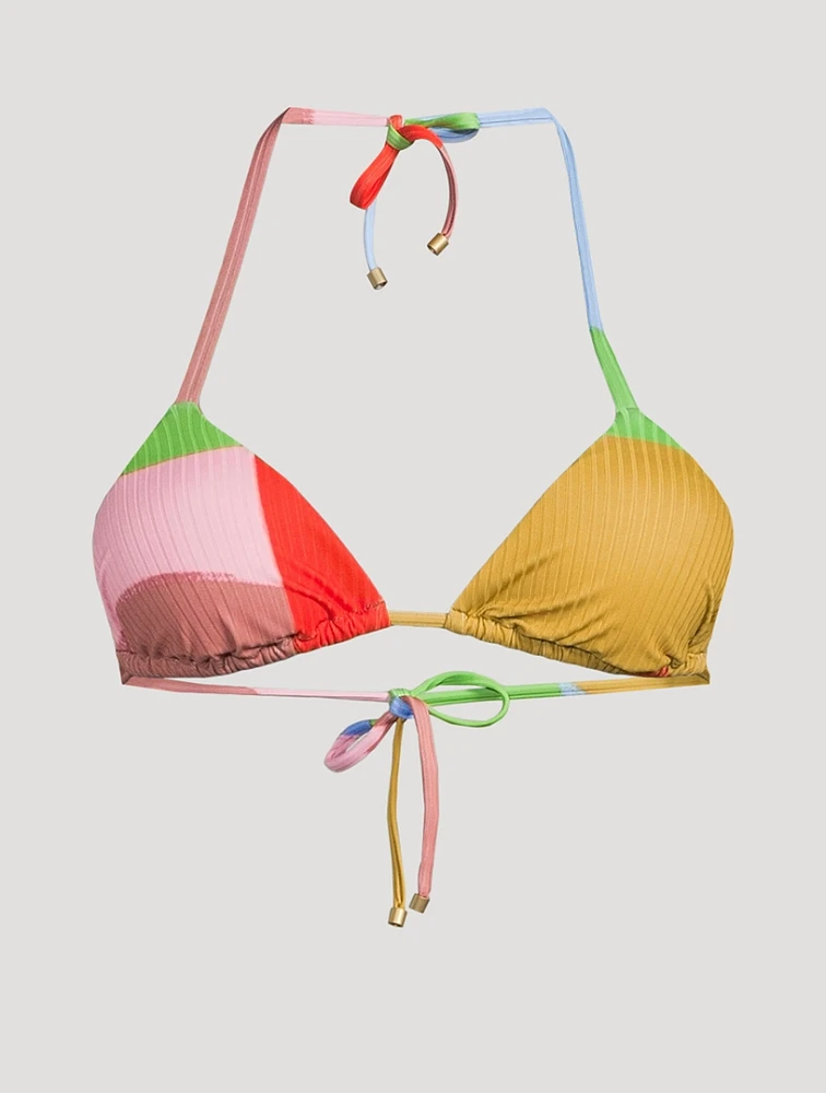 Gia Triangle Swim Top
