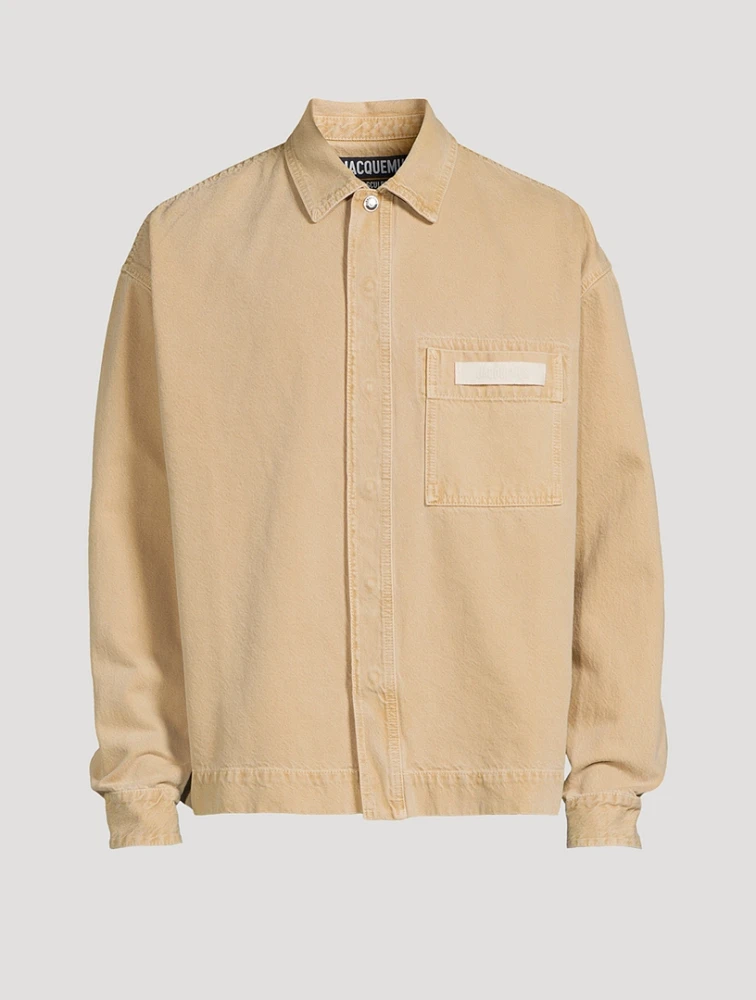 La Chemise De-Nîmes Boxy Denim Shirt