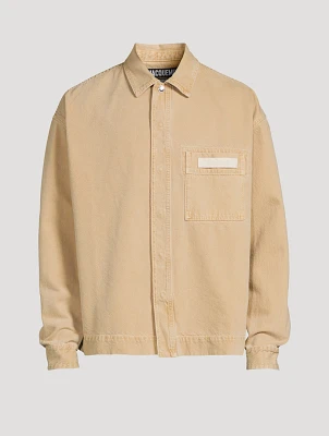 La Chemise De-Nîmes Boxy Denim Shirt