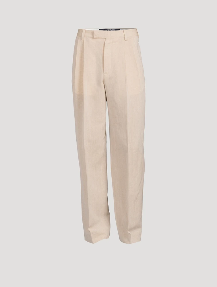 Le Pantalon Titolo Silk-Blend Pants