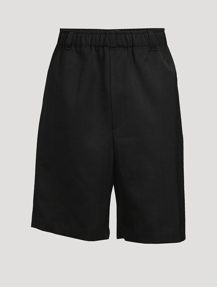 Le Bermuda Juego Wool Shorts