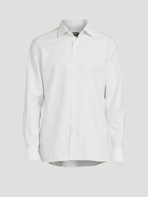 Cotton Linen And Silk Shirt