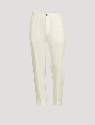 Stretch Cotton Pants