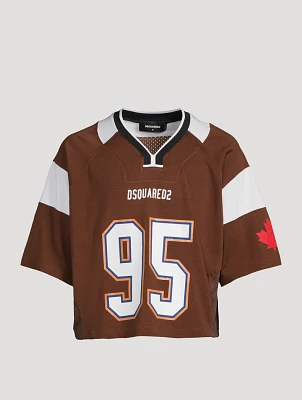 Cropped Football T-Shirt