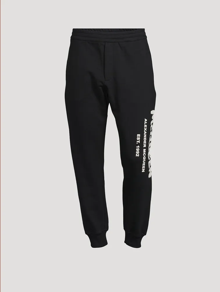 Graffiti Cotton Jogger Pants