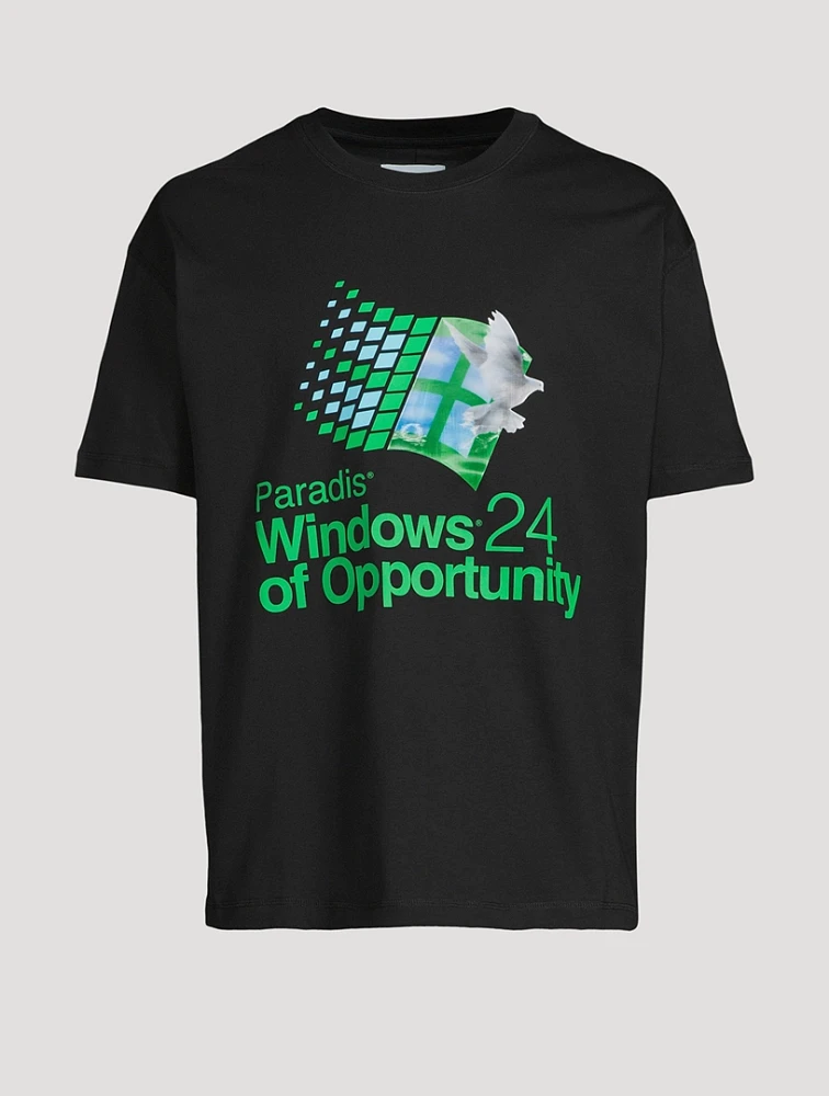 Windows Cotton T-Shirt