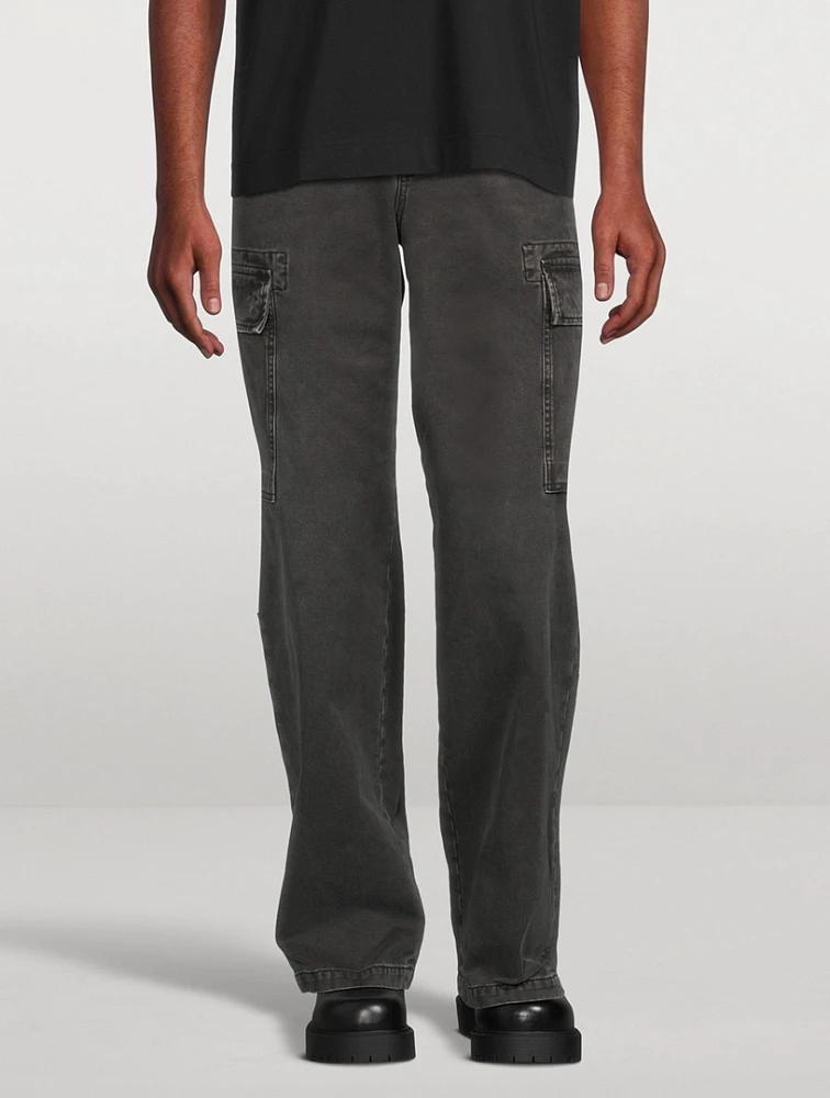 Straight-Leg Cargo Pants