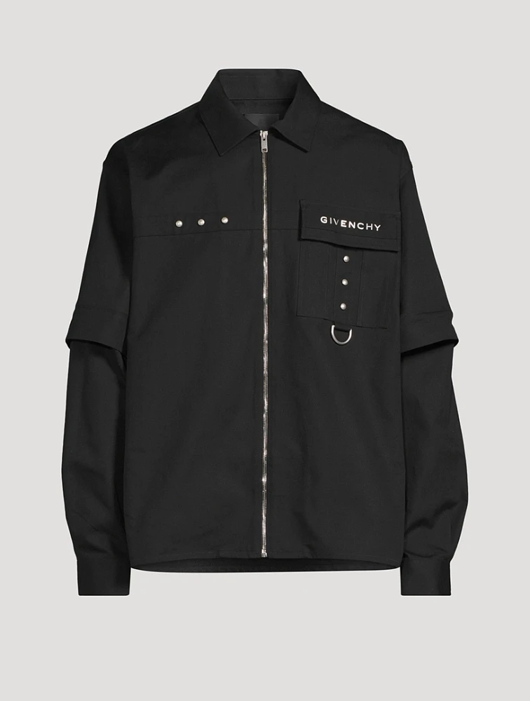 Layered Zip Shirt