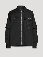 Layered Zip Shirt