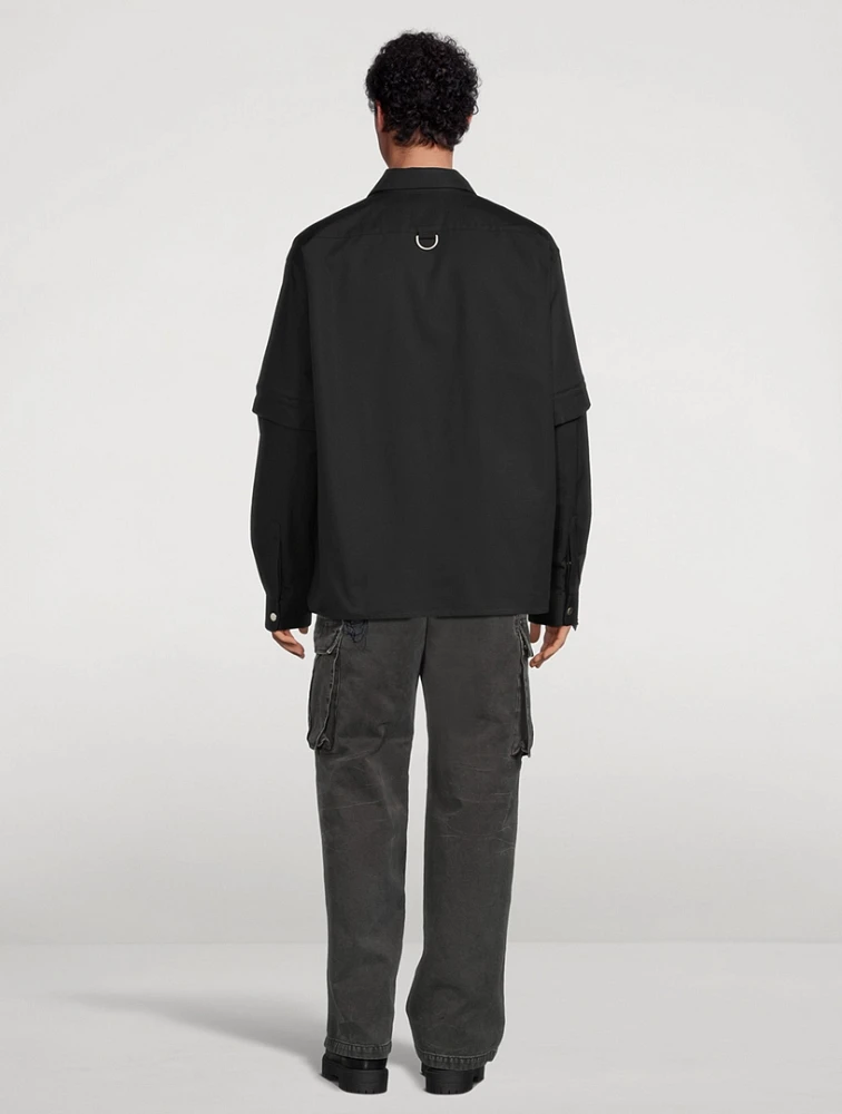 Layered Zip Shirt