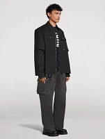 Layered Zip Shirt