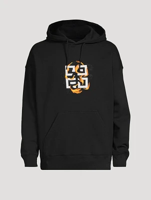 4G Dragon Cotton Slim-Fit Hoodie