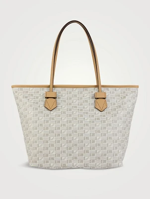 Saint Tropez Coated Canvas Tote Bag