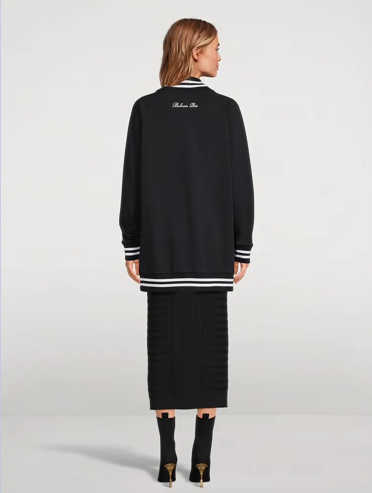 Cotton Jersey Cardigan