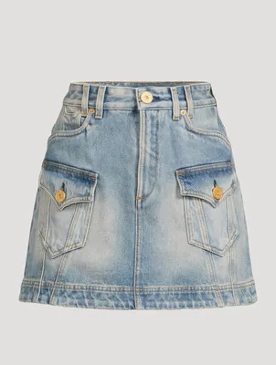 Denim Mini Skirt