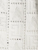 Monogram Knit Halter Dress