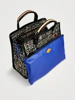 Medium Metro Box Tweed Tote Bag