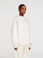 Cotton-Blend Cotton Hoodie