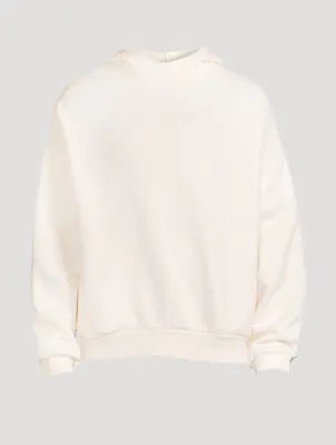 Cotton-Blend Cotton Hoodie