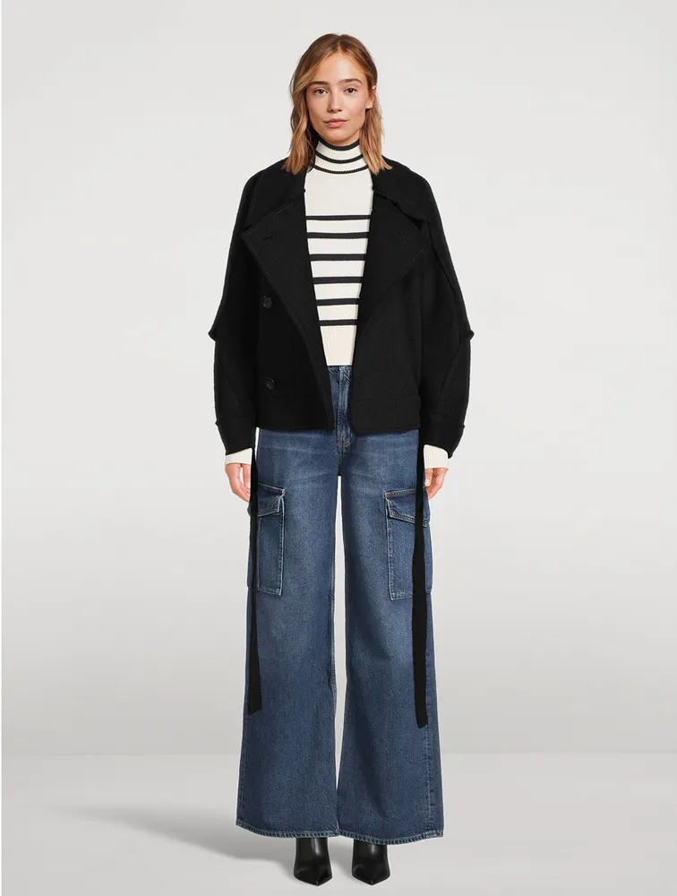 Minka Wide-Leg Cargo Jeans