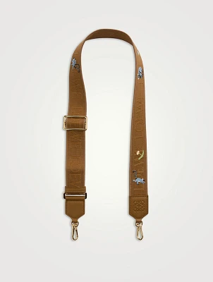 Loewe x Suna Fujita Lemur Jacquard Canvas Strap