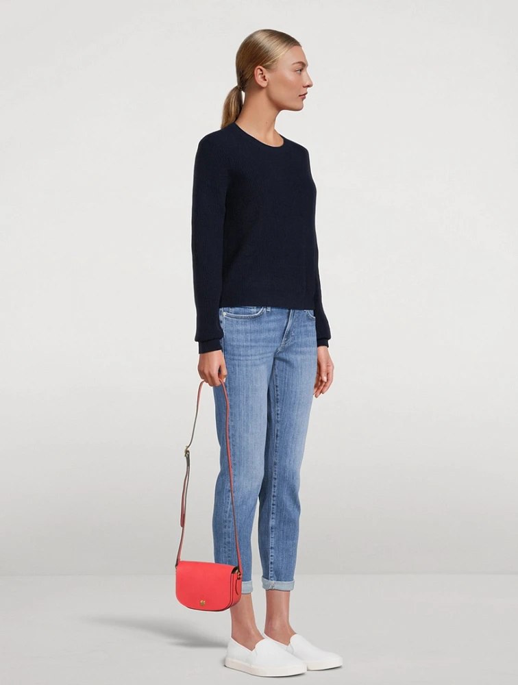 XS Épure Leather Crossbody Bag