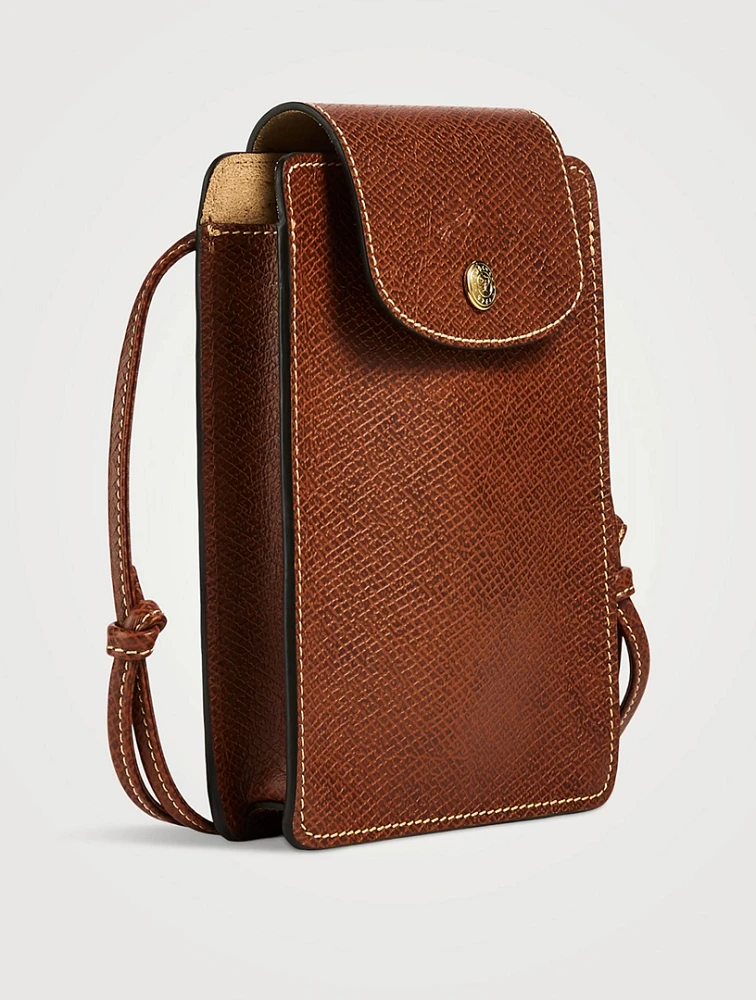 XS Épure Leather Crossbody Bag