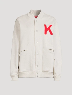 Kenzo Lucky Tiger Varsity Embroidered Bomber Jacket