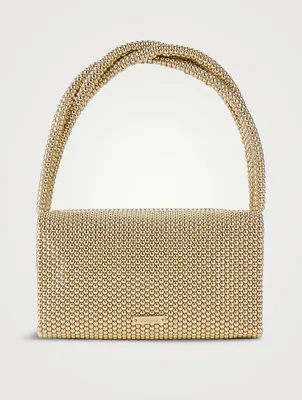 Mini Sienna Beaded Shoulder Bag