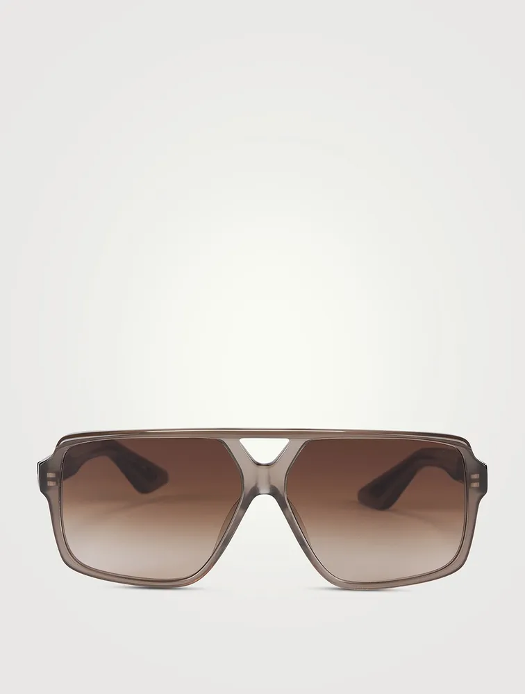 Oliver Peoples x Khaite 1977C Aviator Sunglasses