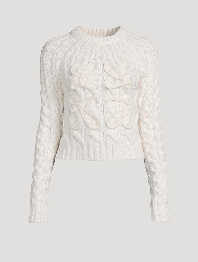 Anagram Shrunken Sweater