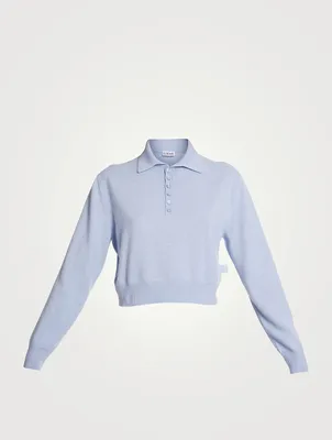Cashmere Polo Sweater