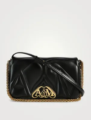 The Small Seal Leather Shoulder Bag