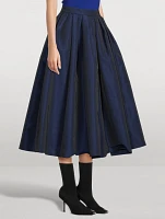 Polyfaille Midi Skirt