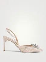 Barbara Mesh Slingback Pumps