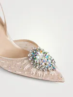Barbara Mesh Slingback Pumps