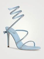 Margot Crystal Leather Sandals