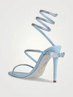 Margot Crystal Leather Sandals