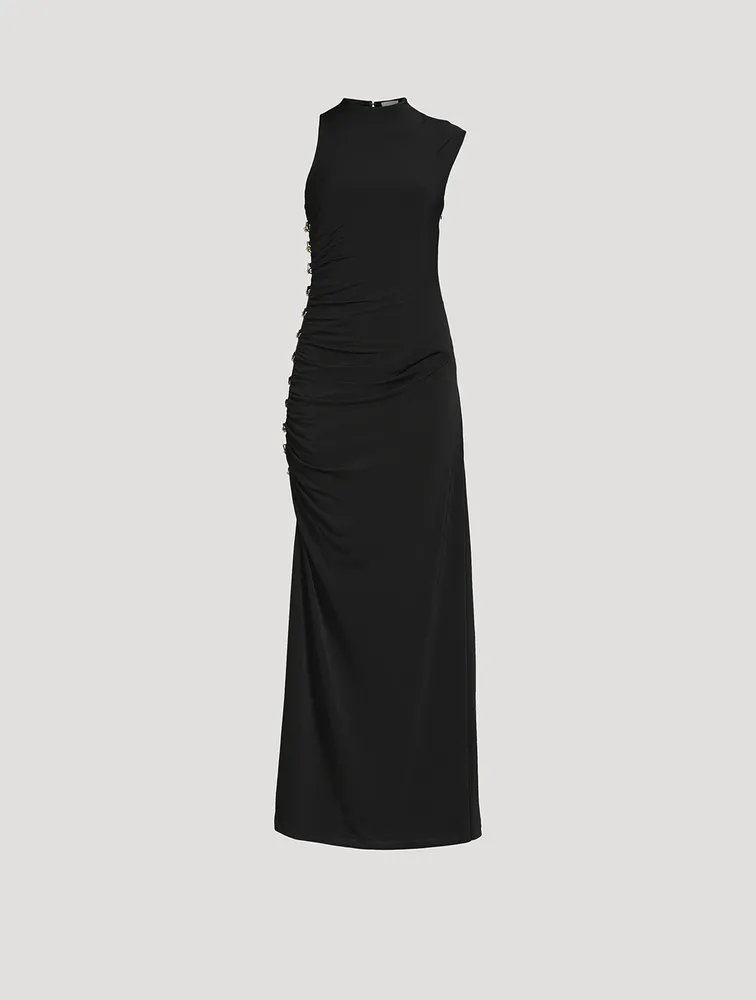 Ruched Jersey Gown