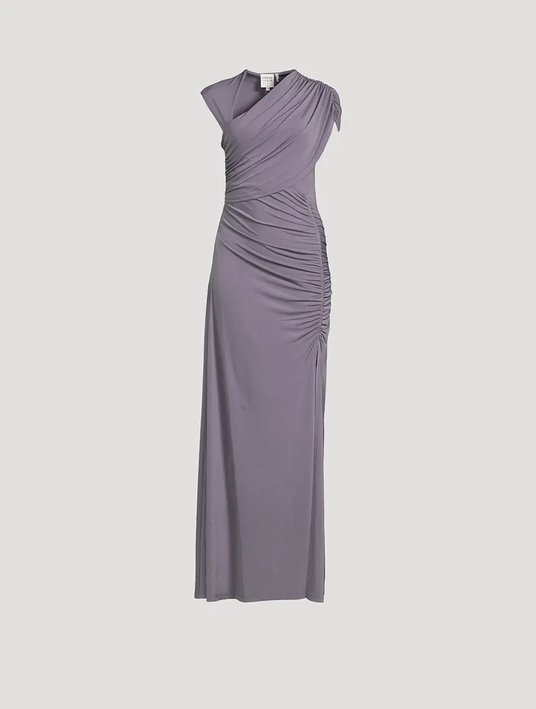 Ruched Jersey Gown
