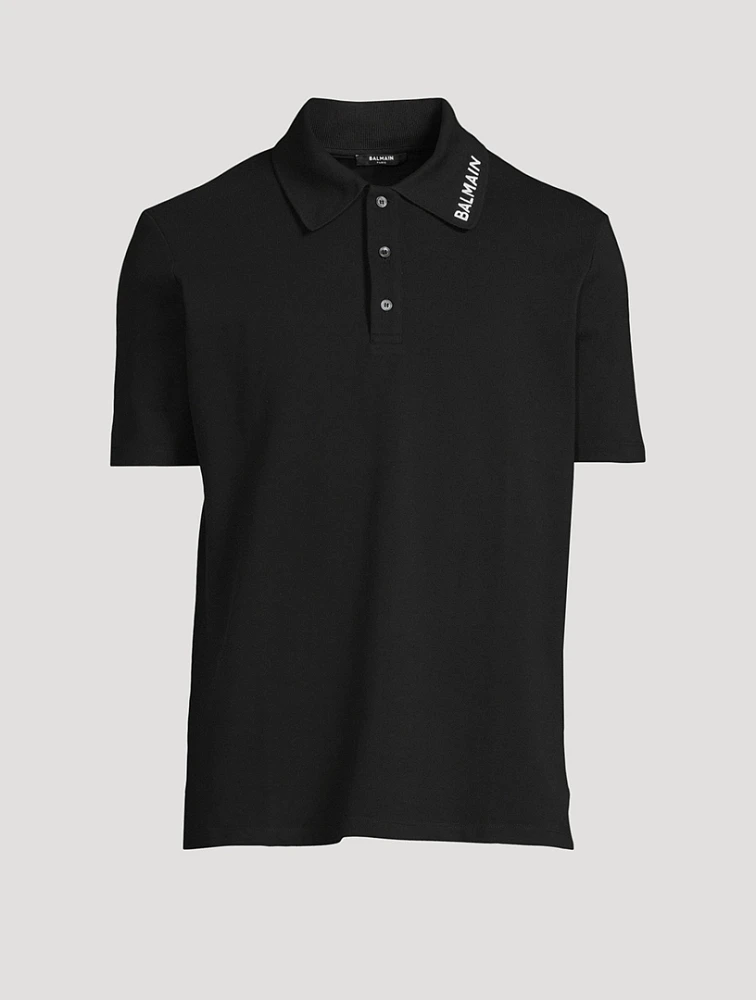 Cotton Polo Shirt With Logo