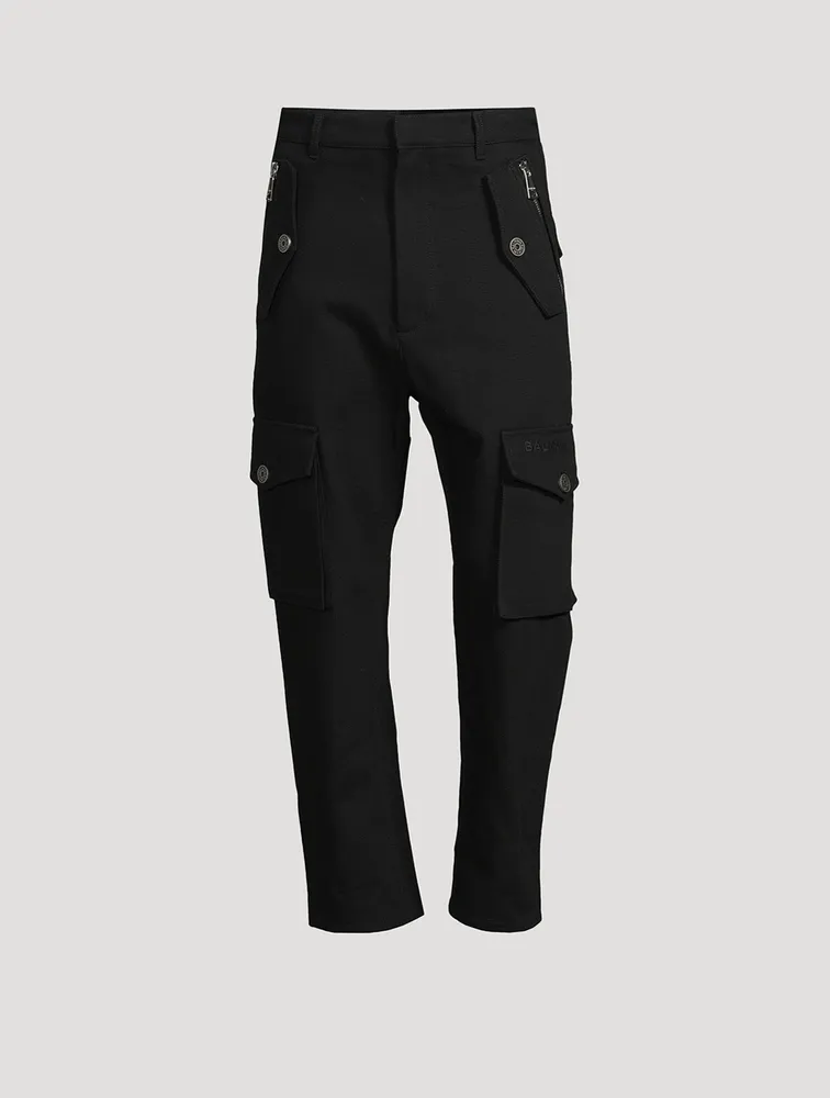 Straight-Leg Cargo Pants