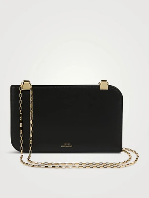 Leather Chain Pouch