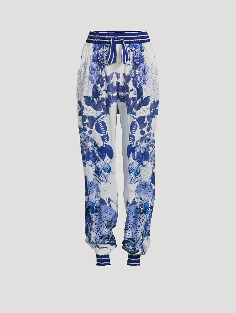 Genie Printed Jogger Pants