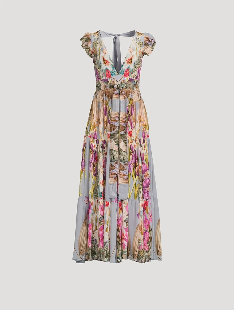 Mila Printed Maxi Dress