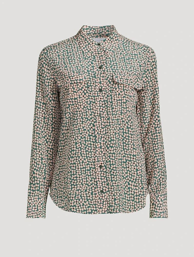 Signature Silk Slim Shirt